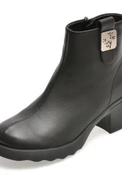 Ghete FLAVIA PASSINI negre, 5209, din piele naturala imagine