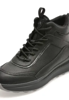 Ghete FLAVIA PASSINI negre, 82011, din piele naturala imagine