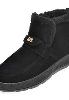 Ghete FLAVIA PASSINI negre, 83231S, din piele intoarsa imagine