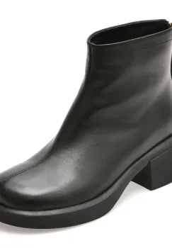 Ghete FLAVIA PASSINI negre, 887, din piele naturala imagine