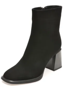 Ghete FLAVIA PASSINI negre, AC6164, din piele intoarsa imagine
