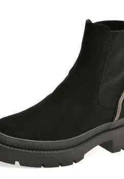 Ghete FLAVIA PASSINI negre, C65, din piele intoarsa imagine