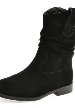 Ghete FLAVIA PASSINI negre, D811, din piele intoarsa imagine