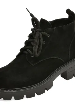 Ghete FLAVIA PASSINI negre, K208, din piele intoarsa imagine