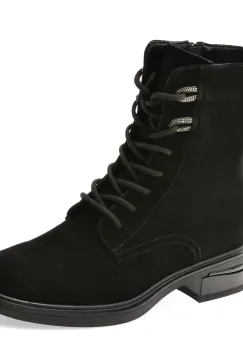 Ghete FLAVIA PASSINI negre, W68633, din piele intoarsa imagine