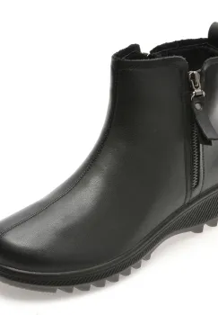 Ghete FLAVIA PASSINI negre, W8502, din piele naturala imagine