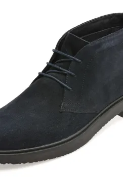 Ghete GEOX bleumarin, U46H9A, din piele intoarsa imagine