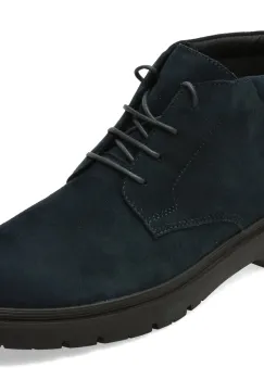 Ghete GEOX bleumarin, U46HND, din piele intoarsa imagine