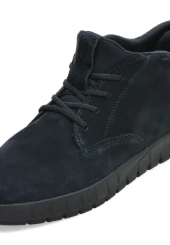 Ghete GEOX bleumarin, U56MAB, din piele intoarsa imagine