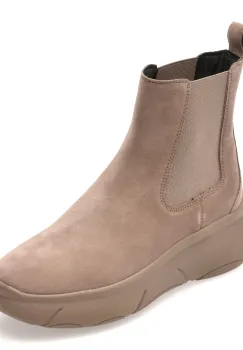 Ghete GEOX gri, D56NHB, din piele intoarsa imagine