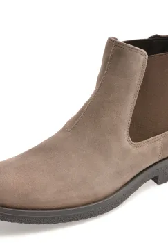 Ghete GEOX gri, U2658A, din piele intoarsa imagine