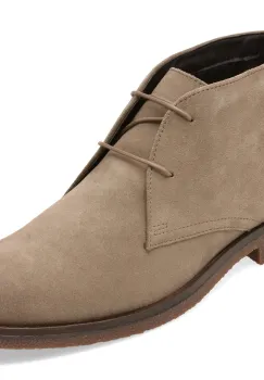 Ghete GEOX gri, U6658D, din piele intoarsa imagine