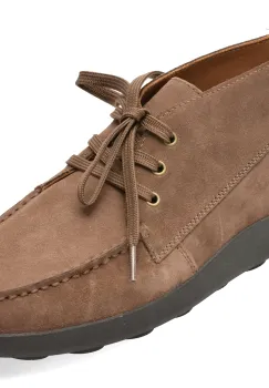 Ghete GEOX gri, U66HLA, din piele intoarsa imagine