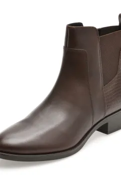 Ghete GEOX maro, D94G1G, din piele naturala imagine