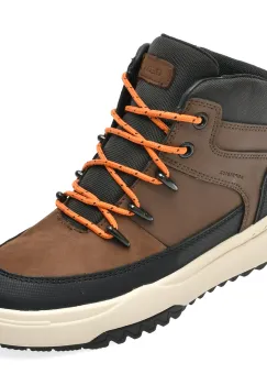 Ghete GEOX maro, J56FMA, din piele ecologica imagine