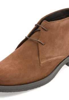 Ghete GEOX maro, U0458A, din piele intoarsa imagine