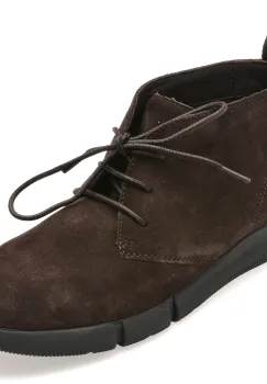 Ghete GEOX maro, U5646A, din piele intoarsa imagine