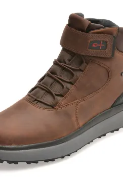 Ghete GEOX maro, U56FZC, din piele naturala imagine