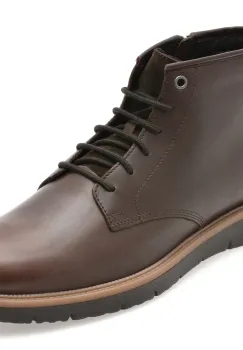 Ghete GEOX maro, U56M7B, din piele naturala imagine