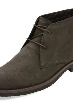 Ghete GEOX maro, U6658D, din piele intoarsa imagine