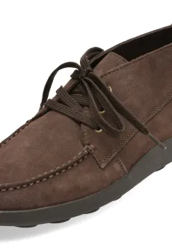 Ghete GEOX maro, U66HLA, din piele intoarsa imagine