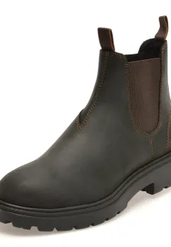 Ghete GEOX maro, U66NND, din piele naturala imagine