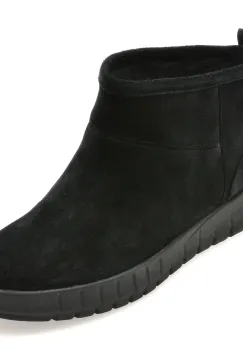 Ghete GEOX negre, D569AA, din piele intoarsa imagine