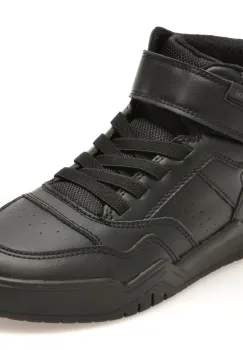 Ghete GEOX negre, J367RF, din piele ecologica imagine