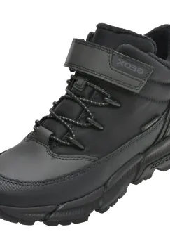Ghete GEOX negre, J66LCA, din material textil imagine