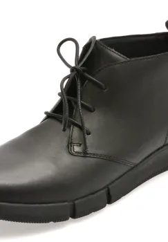 Ghete GEOX negre, U5646A, din piele naturala imagine