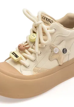 Ghete GRYXX bej, 685718, din piele naturala imagine