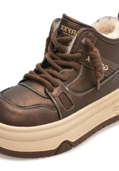 Ghete GRYXX bronz, 5G785, din piele naturala imagine