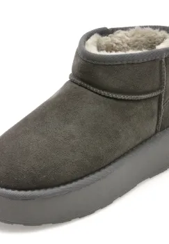 Ghete GRYXX gri, 228520, din piele intoarsa imagine