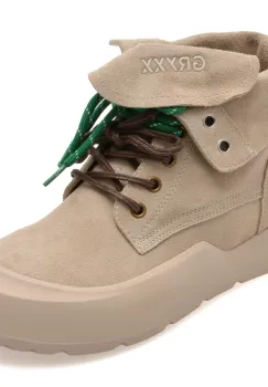 Ghete GRYXX gri, 26601, din piele intoarsa imagine