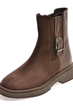 Ghete GRYXX maro, 1364531, din piele intoarsa imagine