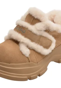 Ghete GRYXX maro, 2205, din piele intoarsa imagine