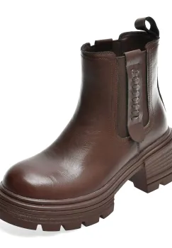 Ghete GRYXX maro, 2588305, din piele naturala imagine