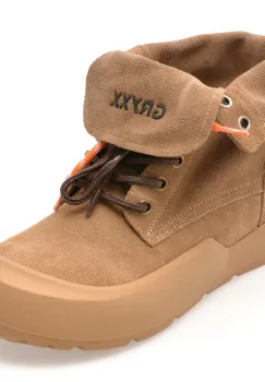 Ghete GRYXX maro, 26601, din piele intoarsa imagine