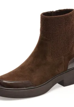 Ghete GRYXX maro, 5403, din piele intoarsa imagine