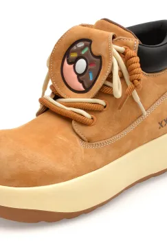 Ghete GRYXX maro, BC2536, din piele naturala imagine