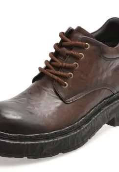 Ghete GRYXX maro, K7101, din piele naturala imagine