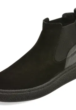 Ghete GRYXX negre, 13338, din piele intoarsa imagine