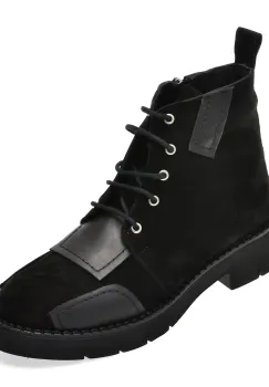 Ghete GRYXX negre, 1391905, din piele intoarsa imagine