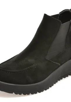 Ghete GRYXX negre, 213M17, din piele intoarsa imagine