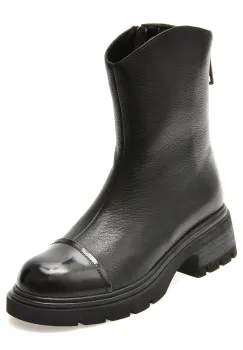 Ghete GRYXX negre, 2157, din piele naturala imagine
