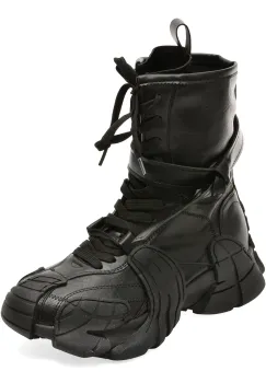 Ghete GRYXX negre, 2162, din piele ecologica imagine