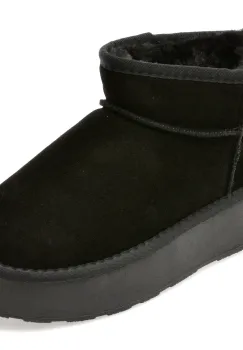 Ghete GRYXX negre, 228520, din piele intoarsa imagine