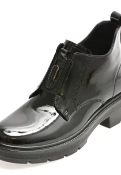 Ghete GRYXX negre, 2404311, din piele naturala lacuita imagine