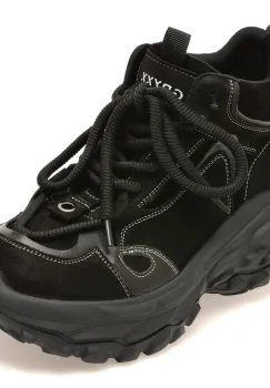 Ghete GRYXX negre, 25051, din piele naturala imagine