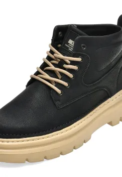 Ghete GRYXX negre, 26309, din piele naturala imagine